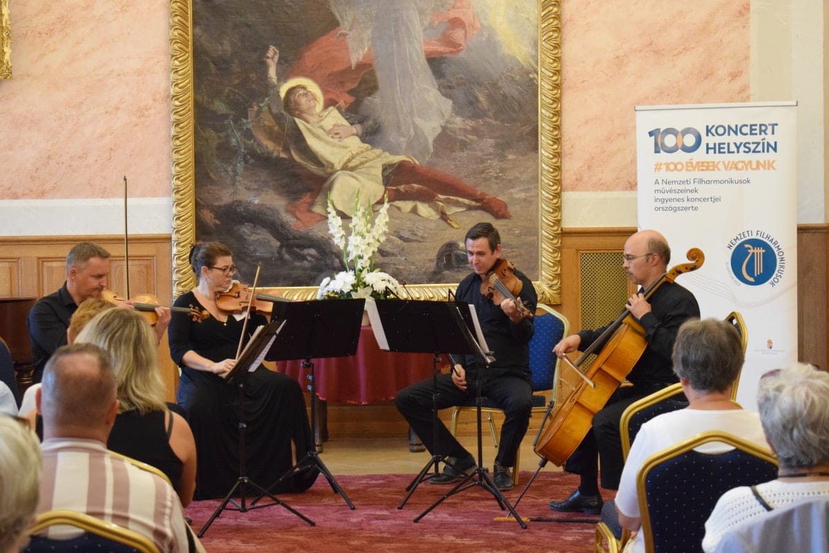 100 koncert, 100 helyszín - Kamarakoncert a Premontrei Apátság dísztermében