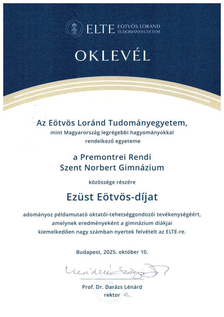 Elte oklevel