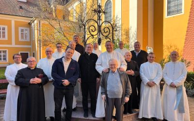 Konvent-lelkigyakorlat az apátságban Andrásfalvy János szalézi atyával