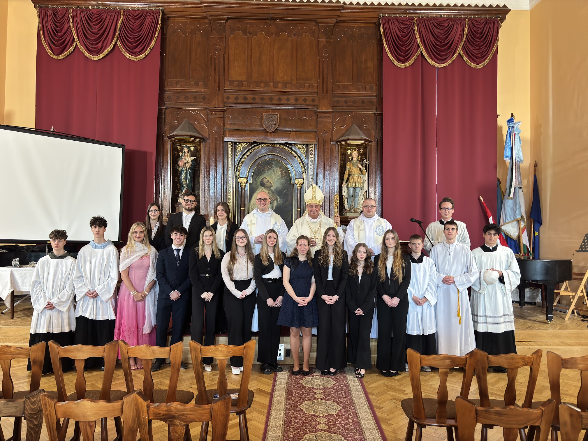 Bérmálás Szombathelyen